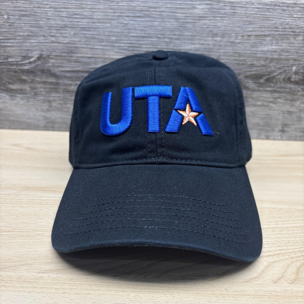 UT Arlington Mavericks Hat Cap Strap Back Mens Black NCAA College Dad Hat